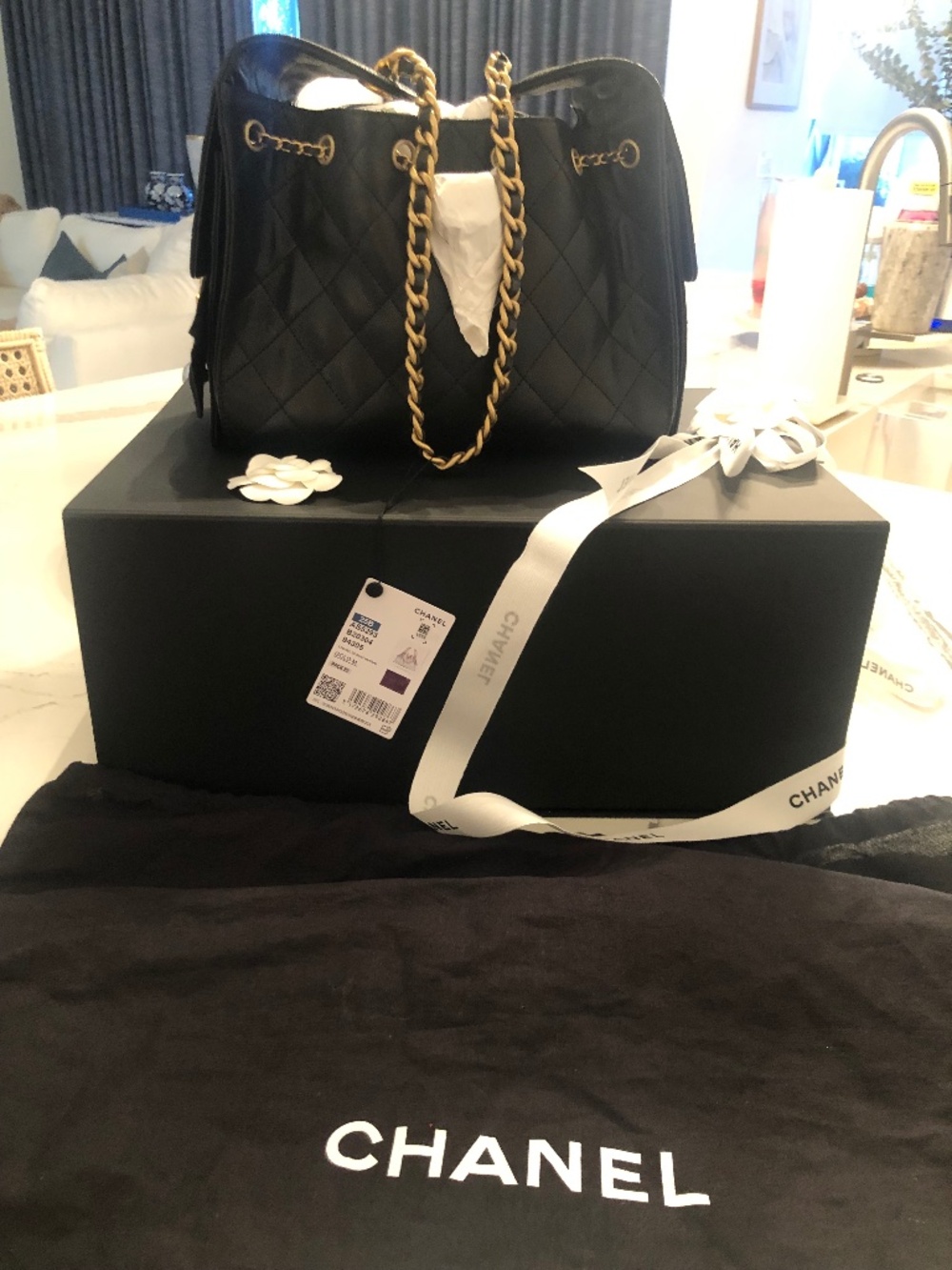 black Chanel 25 small